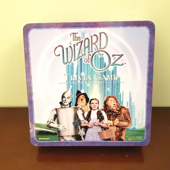 1999 The Wizard of Oz Trivia Board Game Collectors Pressman Complete - Picture 1 of 10